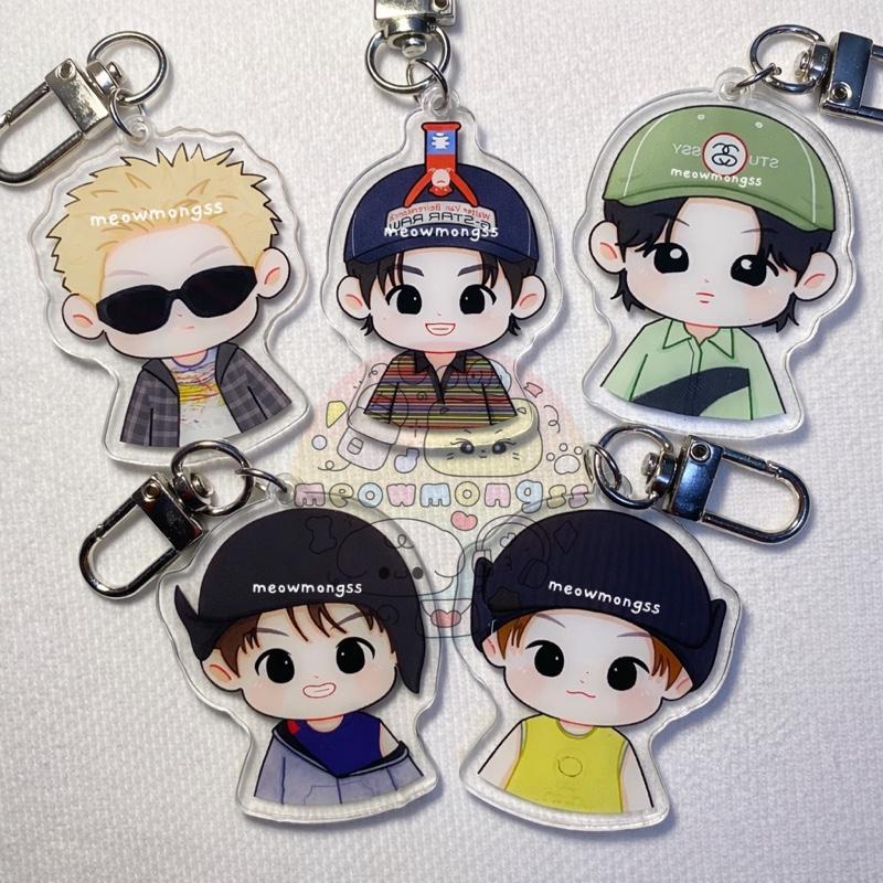 พวงกุญแจ Cortis พวงกุญแจ Fanmade โดย Meowmongs