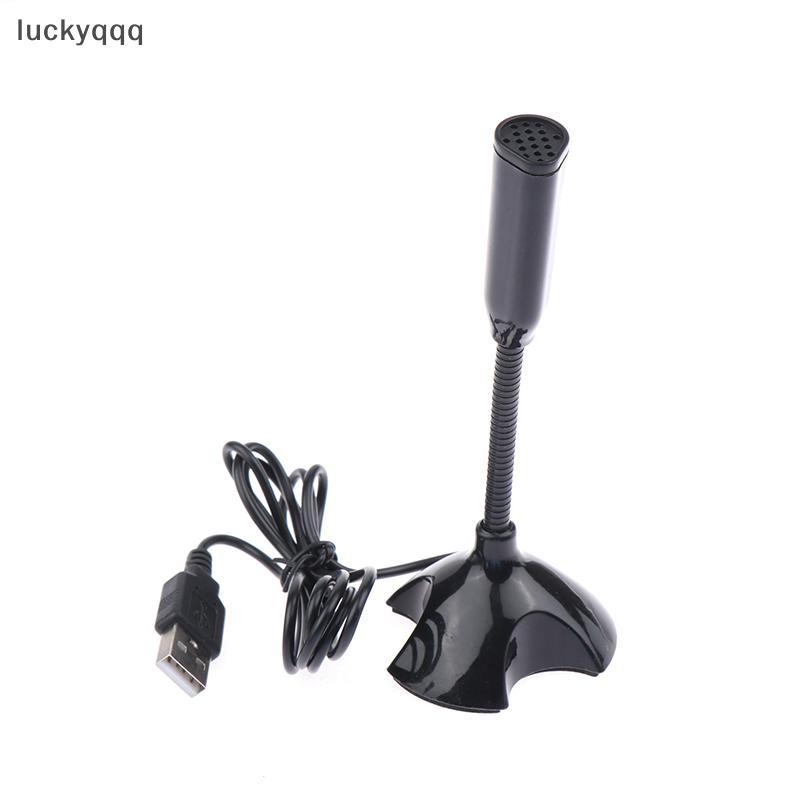 Luckyqqq 3.5 มม.แล็ปท็อปไมโครโฟน USB Desktop Stand Mic พร้อมสําหรับสตูดิโอคําพูดร้องเพลงสําหรับเล่นเกมสตรีมมิ่งได้ดี ราคา ถูกที่สุด ดีลบีเคเค แกลเลอรีภาพที่ 7