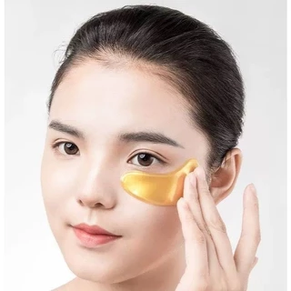 (20 ชิ้น) Eye Mask Gold Moist มาร์คตาแผ่นทองคำ สูตรคอลลาเจน ผิวรอบดวงตากระจ่างใส ลดรอยตีนกา ลดถุงใต้ตา ให้ความชุ่มชื้น