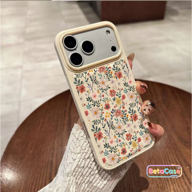 เคสไอโฟน ลายดอกไม้เล็กๆ สไตล์รักษาใจ อาร์ติสติก สดชื่น Phone Case for iPhone 17 16 15 14 13 12 11 17ProMax 16Plus
