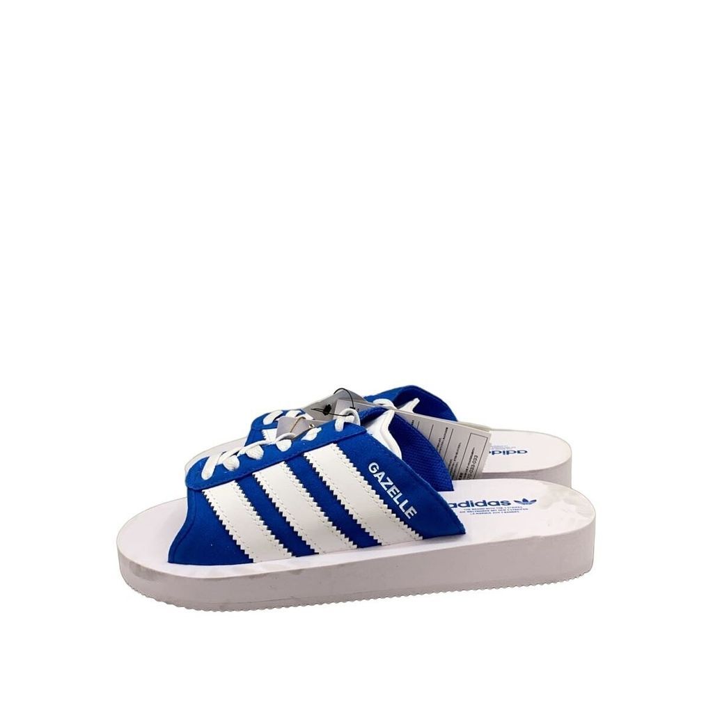 Adidas Sandals GAZELLE BEACH SLIDES_GAZEL slide 24.5cm BLU Direct from Japan Secondhand