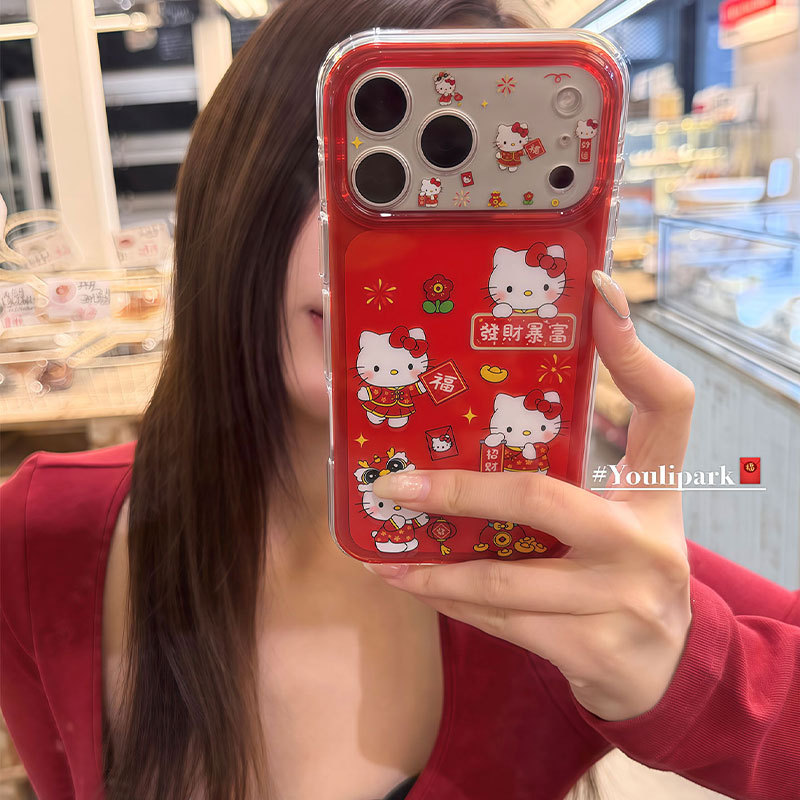 TKB85 สําหรับ iphone กันกระแทกเกาหลีน่ารักเคสโทรศัพท์ 17PRO MAX/16 PRO MAX กรณี/15 PRO MAX 16 PLUS 1