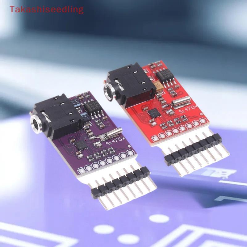(Takashiseedling) Si4703 โมดูลรับสัญญาณวิทยุ FM พร้อมอินเทอร์เฟซ RDS I2C 3.3V สําหรับ Arduino ESP32 