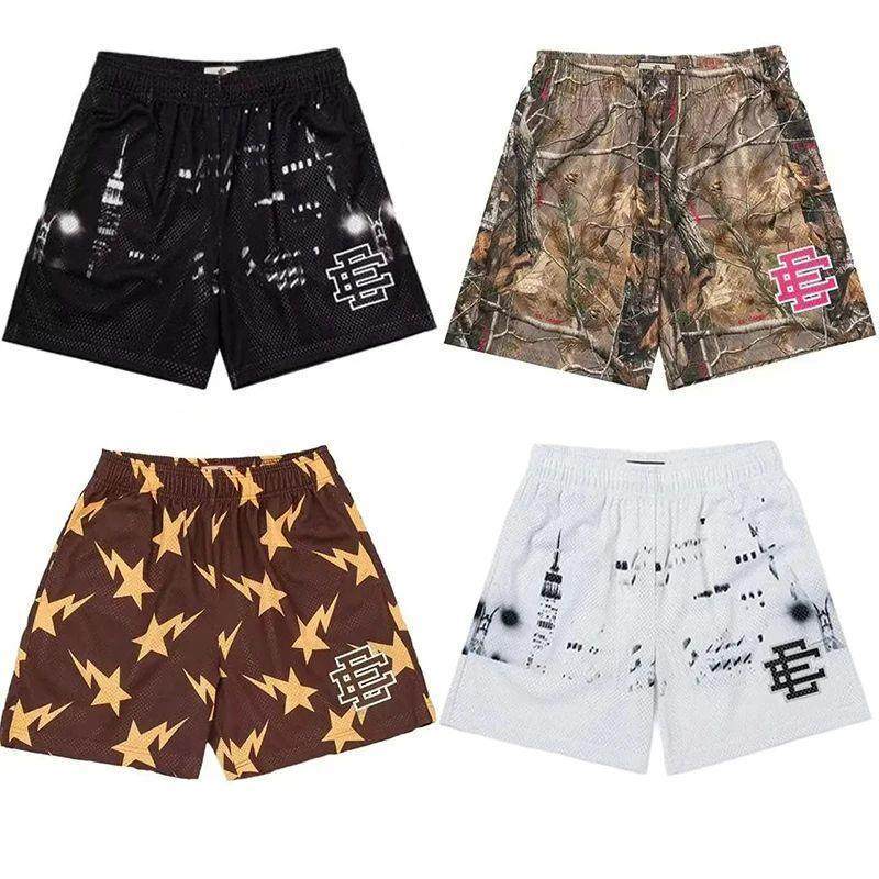 กางเกงวิ่ง กางเกงมวย EE Eric Emanuel Men Beach Board Shorts fitness Training Work