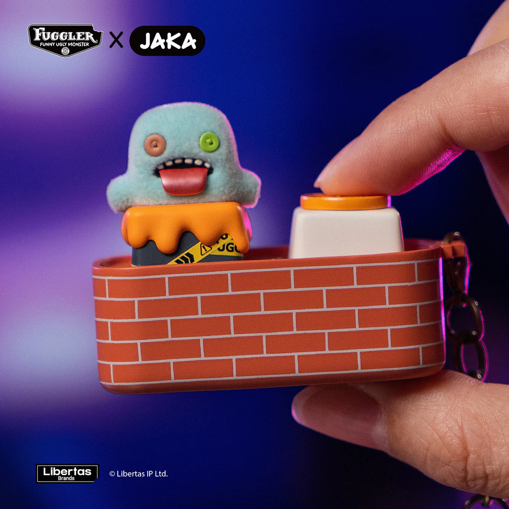 MORETHAN Arts&Toys JAKA X Fuggler Funny Tooth Monster ESC Keycap for Mechanical Keyboard Blind Box（กด16ชิ้น=1box） thumbnail 6