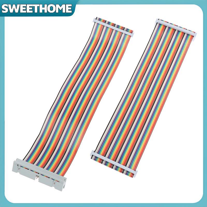 SWEETHOME Raspberry Pi 40 Pin GPIO Cable Extension Wire สําหรับ Raspberry Pi 4B/3B GPIO Board SWEETH