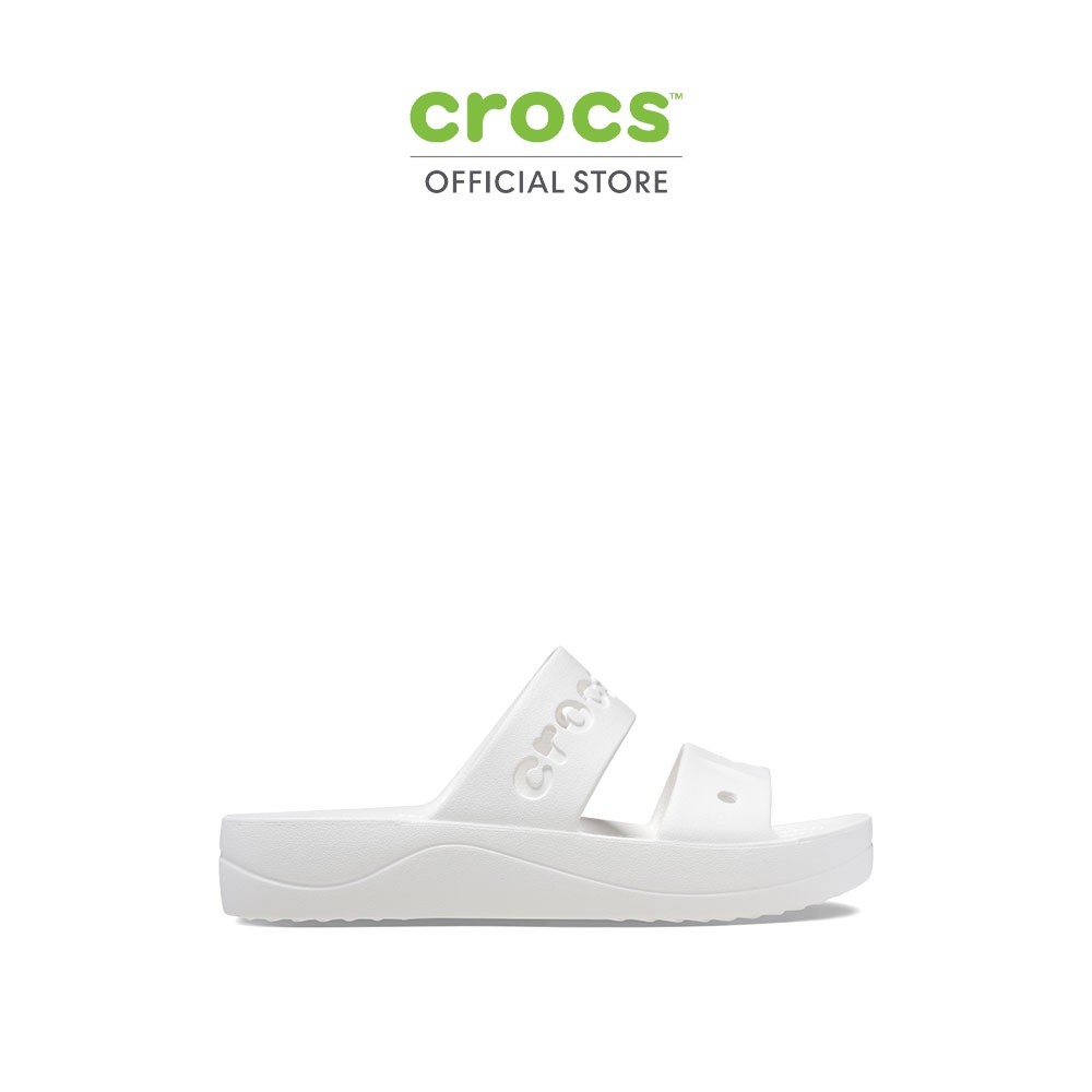 CROCS รองเท้าแตะผู้หญิง BAYA PLATFORM SANDAL รุ่น 208188-100 - WHITE
