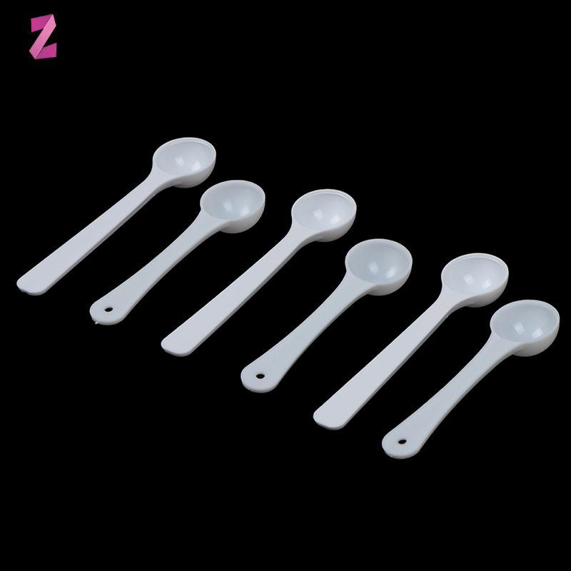 Null 20PCS 1g พลาสติก 1 กรัม Scoops/ช้อนสําหรับอาหาร/นม/Medcine ช้อนตวง null