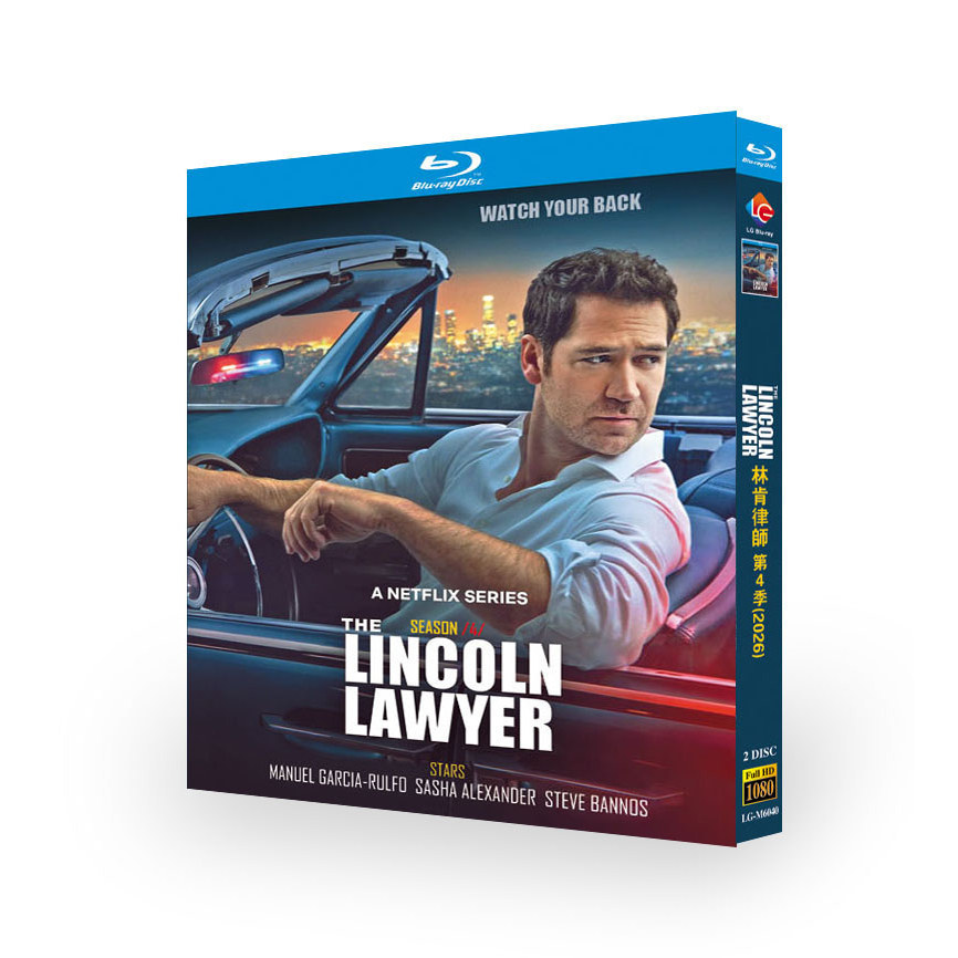 Blu-ray Disc American Drama The Lincoln Lawyer ซีซั่น 4 (2026) 2BD G01