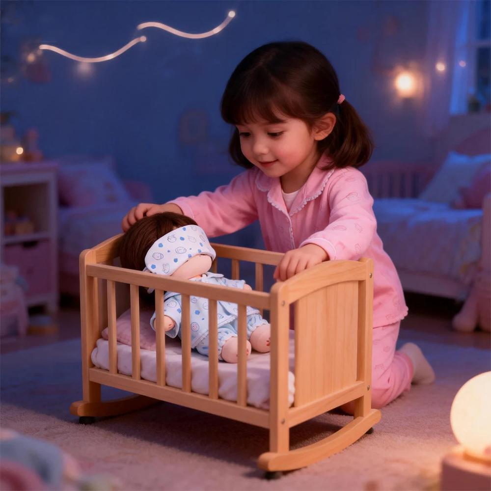 Nimeng ชุดเสื้อเชิ้ต กางเกงขาสั้น ผ้าฝ้าย ลายการ์ตูนสัตว์ ดาว 20 ซม. สําหรับตุ๊กตา - รูปที่ 4