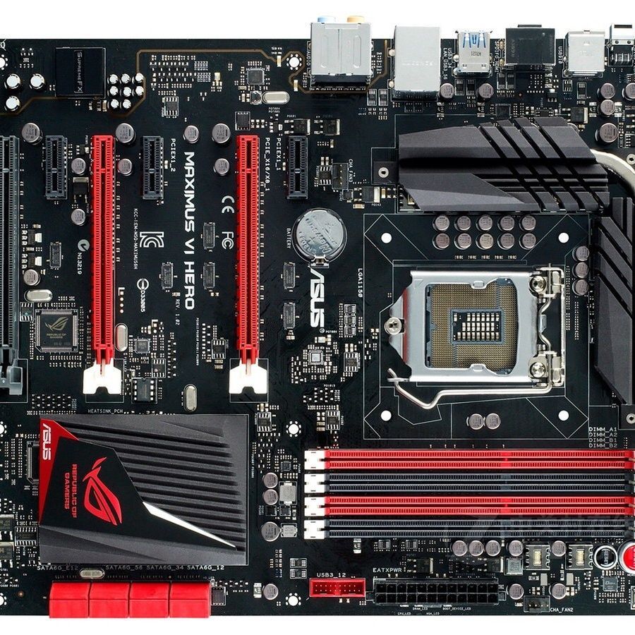 Asus b85pro MSI Z97Z87 โอเวอร์คล็อกบอร์ดขนาดใหญ่หรูหรารองรับ 1150 เข็มรุ่นที่สี่ CPU ฟรีวางความร้อน