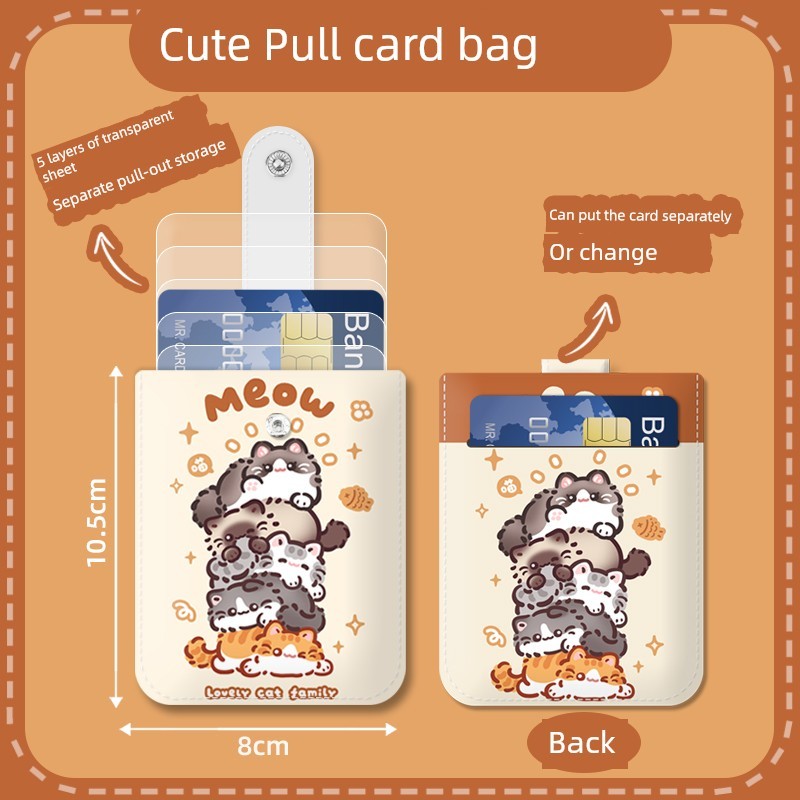 (Forever young) bester brand กระเป๋ ที่ใส่การ์ดบางเบา พกพาง่าย น่ารัก