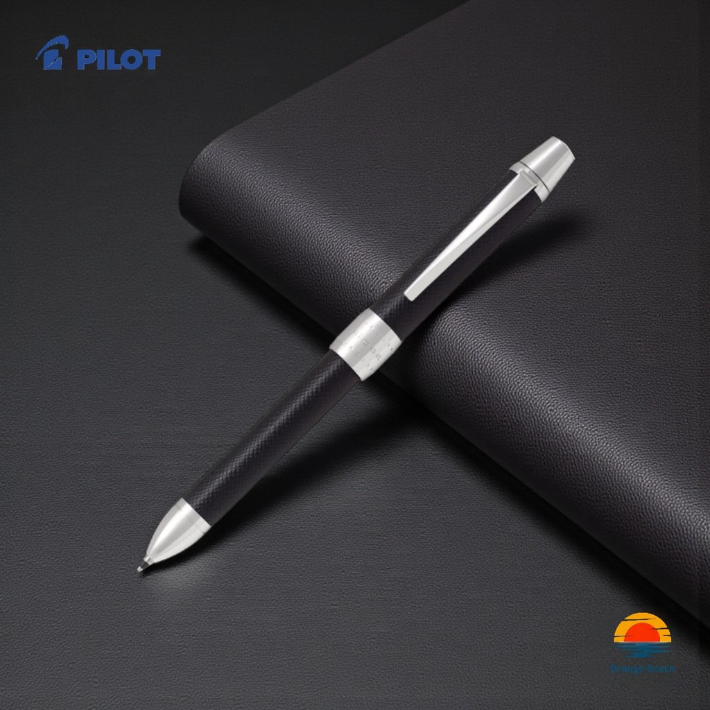 PILOT 2+1 RiDGE Leather BTHR-3SL/ปากกามัลติ 2สี+ดินสอกด/หนังวัว/Acro Ink 0.7mm/ญี่ปุ่น