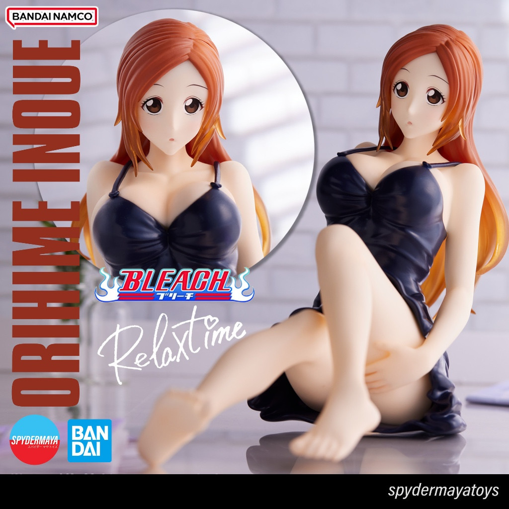 🎈   (PRE-ORDER) Figure ORIHIME INOUE Relax Time - BLEACH - Banpresto