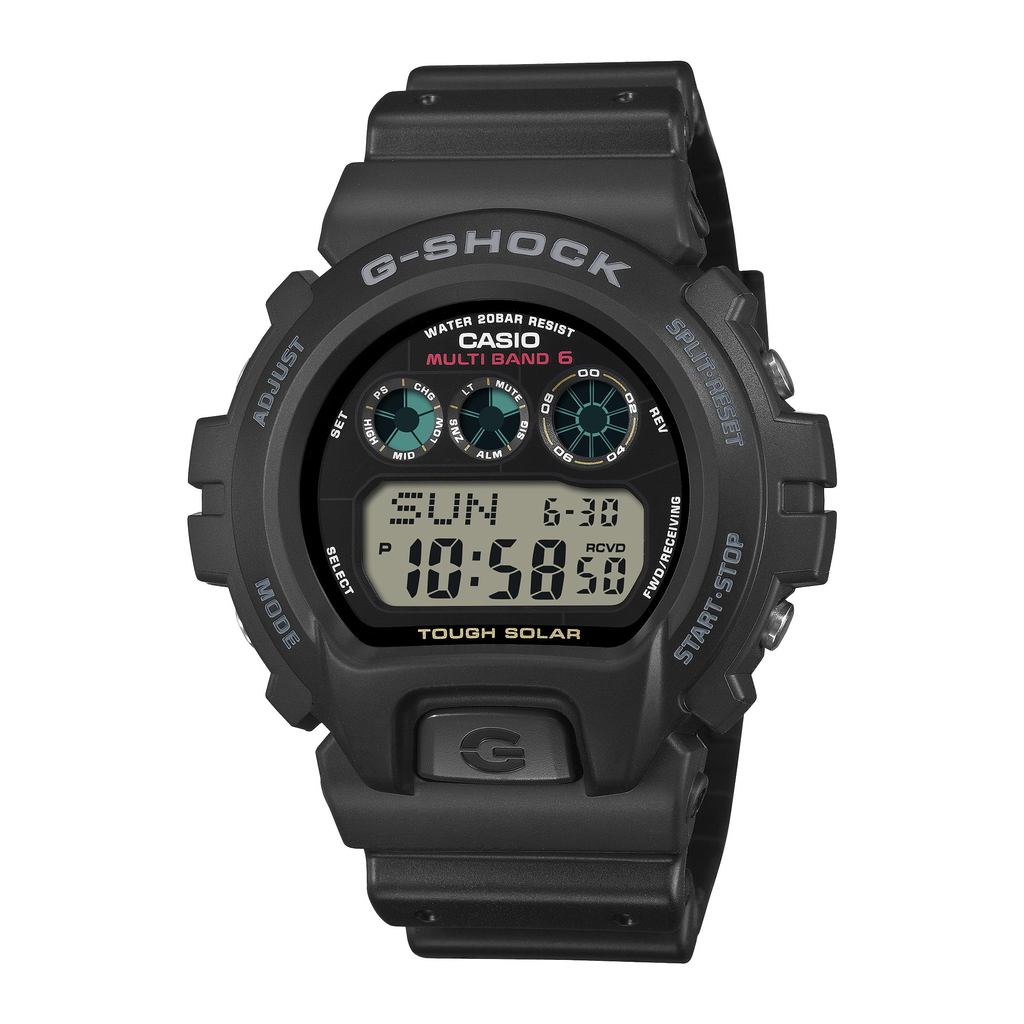Casio G-Shock Men's Radio Solar Watch - Black GW-6900