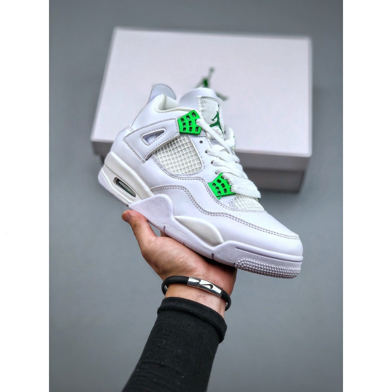ใหม่ Air Jordan AJ4 Retro AJ4 รองเท้าผ้าใบสําหรับบุรุษและสตรีรองเท้าบาสเก็ตบอล