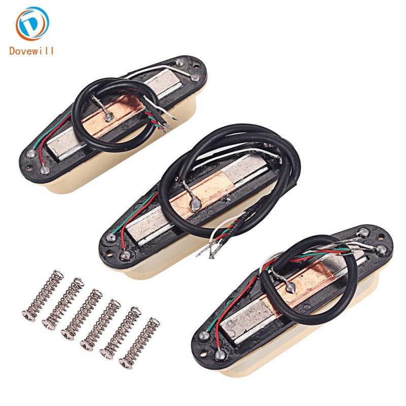 [Dovewill] 1 ชุดคอ/กลาง/บริดจ์ Humbucker Pickup Alnico V สําหรับชิ้นส่วนกีตาร์ ST