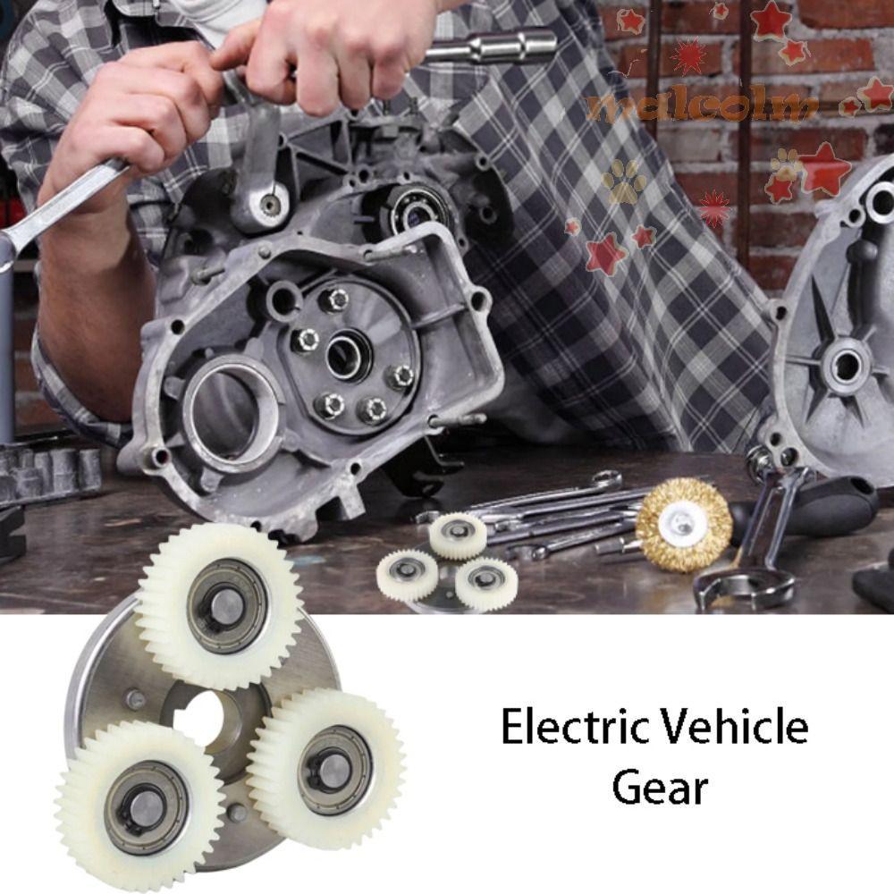 MALCOLM Planetary Gear, 36T Nylon Gear Clutch Planetary Hub 38mm Planetary Gear Replacement MXUS Clu