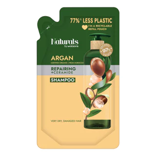Naturals by Watsons เนเชอรัล บาย วัตสัน อาร์แกน รีแพร์ริ่ง แชมพู 450มล. (รีฟิล)