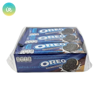 OREO โอรีโอ คุ้กกี้สอดไส้ครีม รุ่นซอง 5 บาท บรรจุแพ็คละ 12 ซอง ยกแพ็คคุ้มค่า