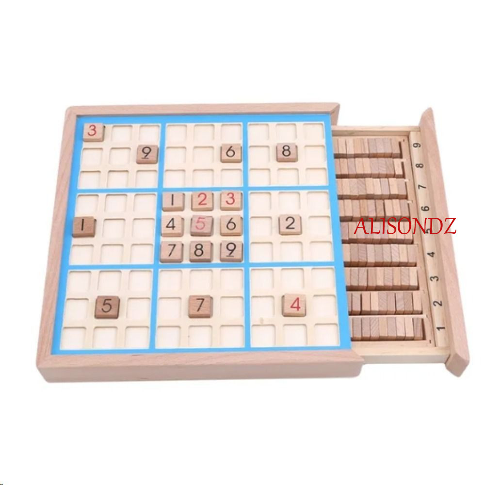 ALISONDZ Sudoku Crosswords ของเล่น, Sudoku การศึกษาหมากรุก Sudoku, หลักการอ้างอิงหมากฮอส Montessori 