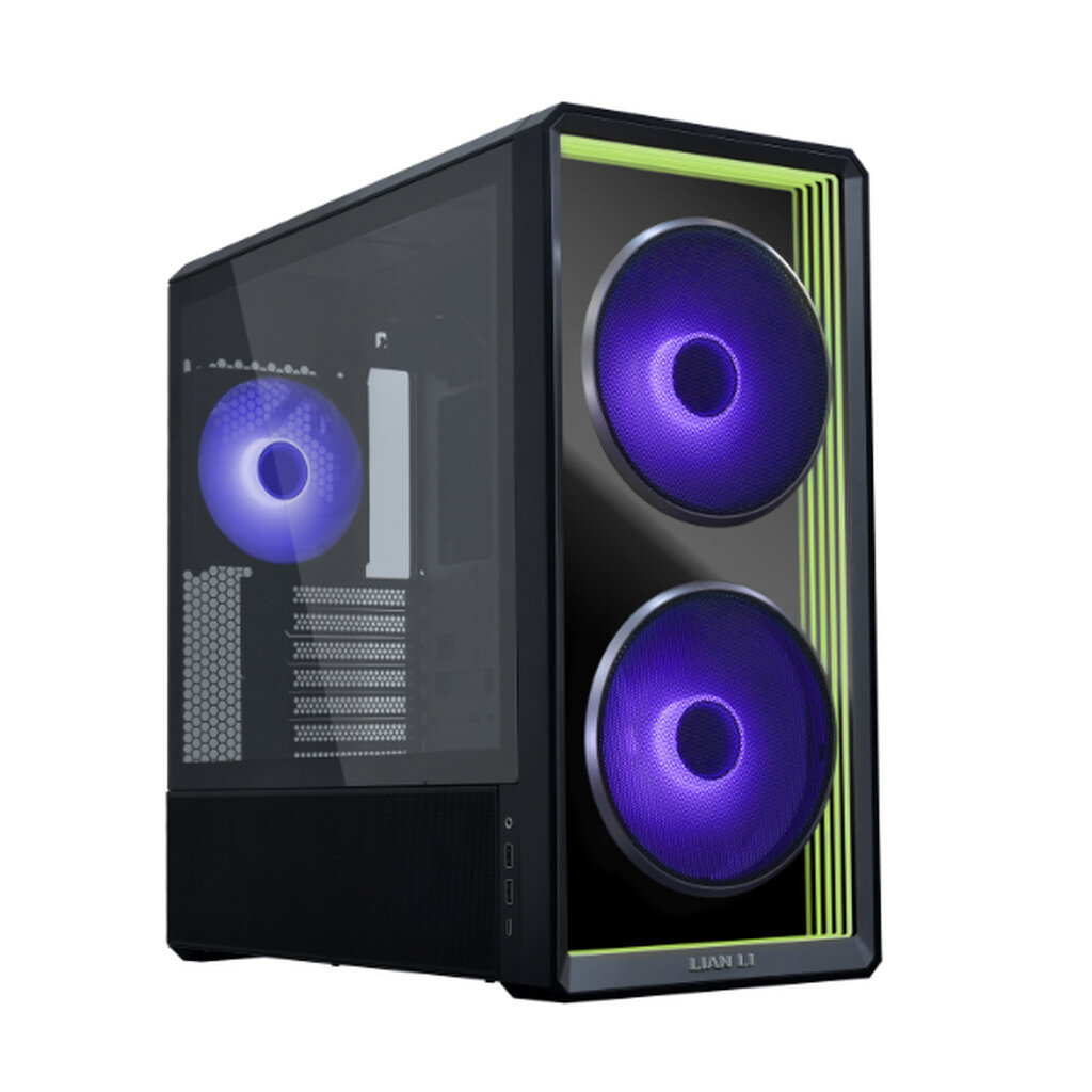 CASE LIAN LI LANCOOL 217 INF Black With Dual 170mm ARGB Fan Mid-Tower ATX
