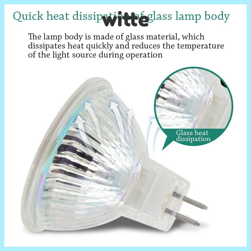 WITTE หลอดไฟ LED 5W/3W Mini Bi-Pin ฐาน 220 V/12 V Spotlight โคมไฟ