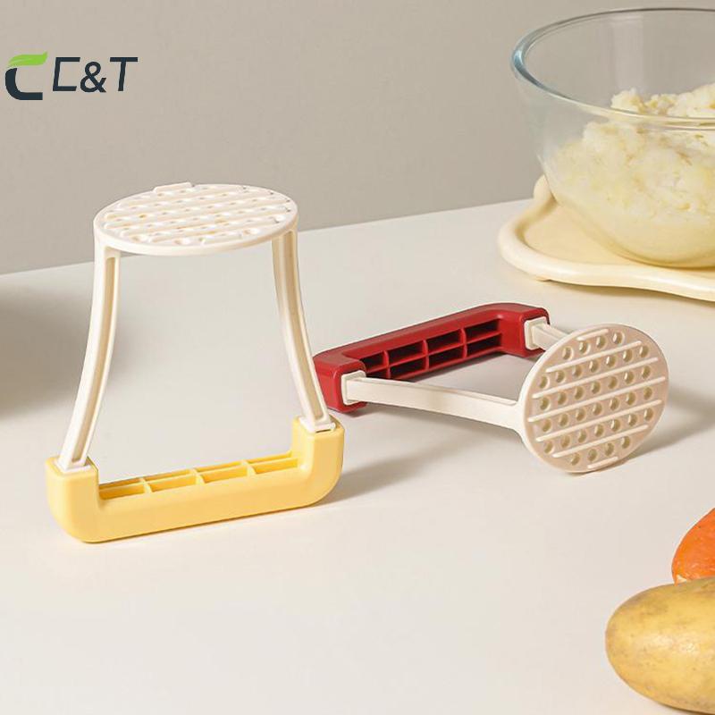 C & T มันฝรั่ง Mashers ข้าว Masher น้ําซุปข้นสีม่วงหวาน Potata ฟักทองเครื่องขูด Makers เครื่องมือ Cr