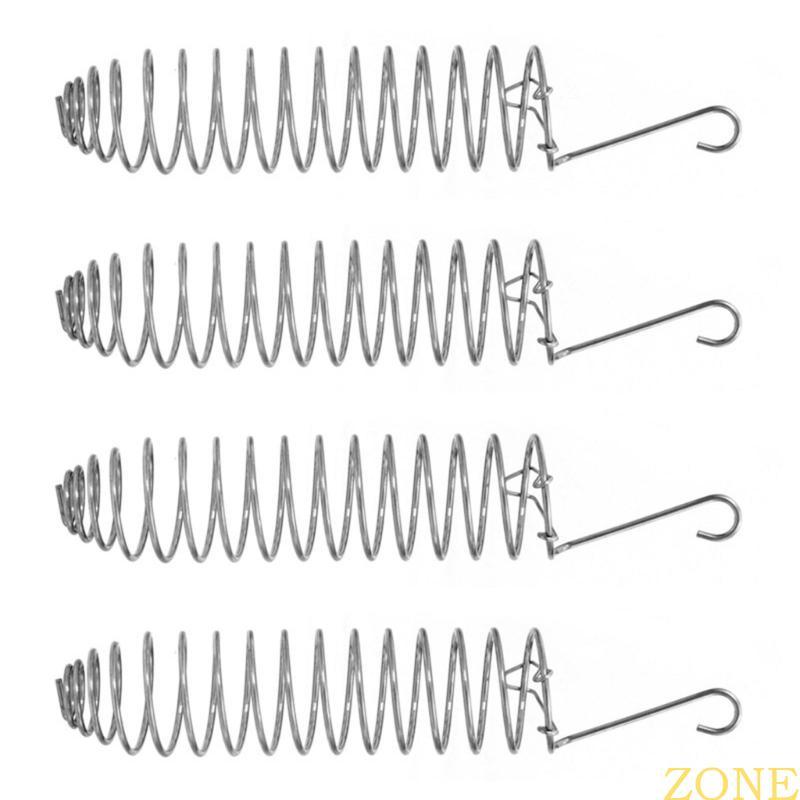 ZONG 4 ชิ้นโลหะ Bird Feeders แขวนสเปรย์ Millets Treat สําหรับ Courtyards Deck และ Porches ติดตั้ง