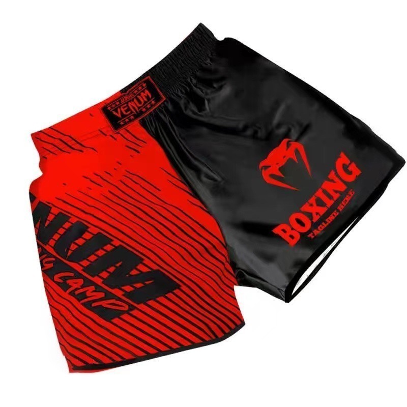 กางเกงมวย Venum Venom สำหรับผู้ชายและผู้หญิง ใช้ในการฝึกมวย