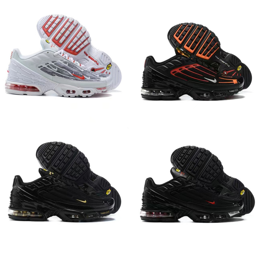 ใหม่ Air Plus 3 (2102-A) รองเท้ากีฬาเบาะลมผู้ชายและผู้หญิงเดียวกันรองเท้าวิ่งลําลองรองเท้าลําลอง OO9