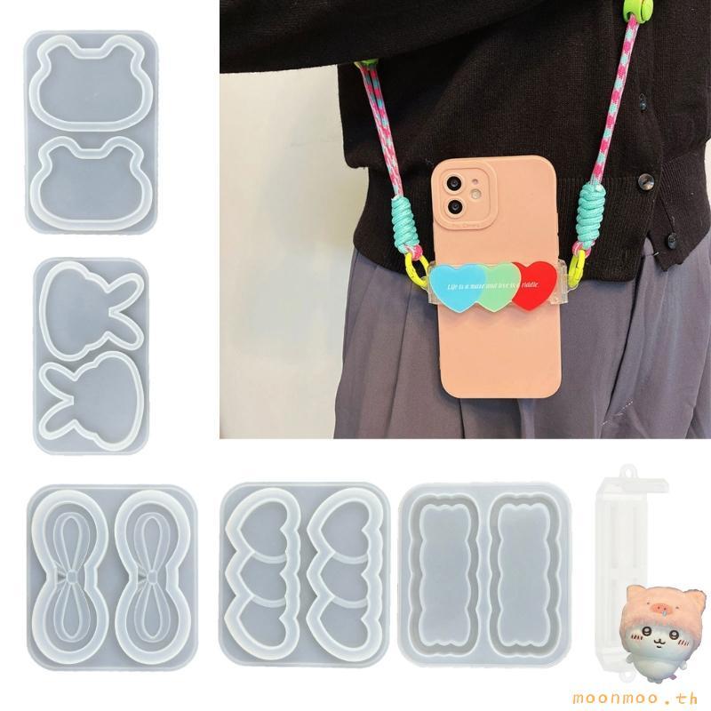 Moon Epoxy Quicksand แม่พิมพ์สำหรับ DIY Charm และสร้อยคอ