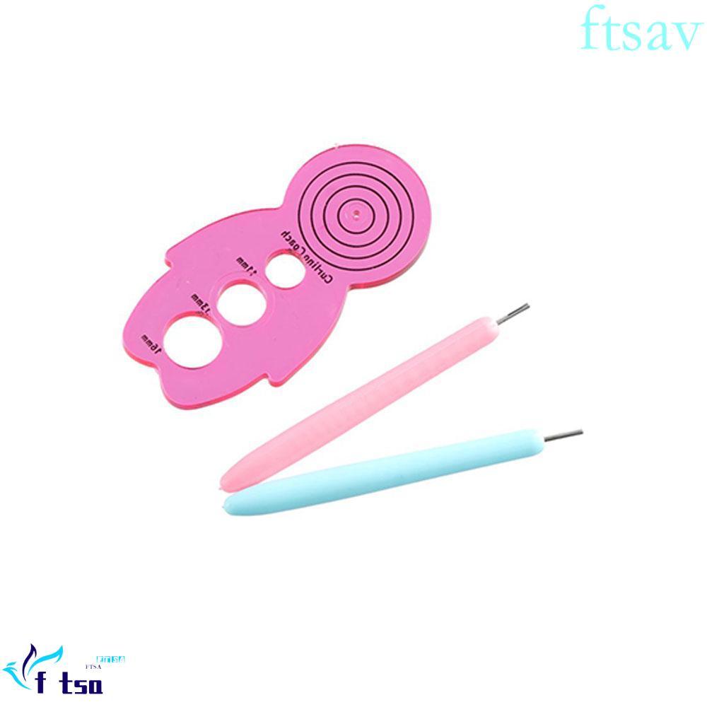 SWIFTSAVER 12PCS Quilling Needle Kit, Quilling Slotted Pen Multi Size Paper Quilling Tools, Paper St