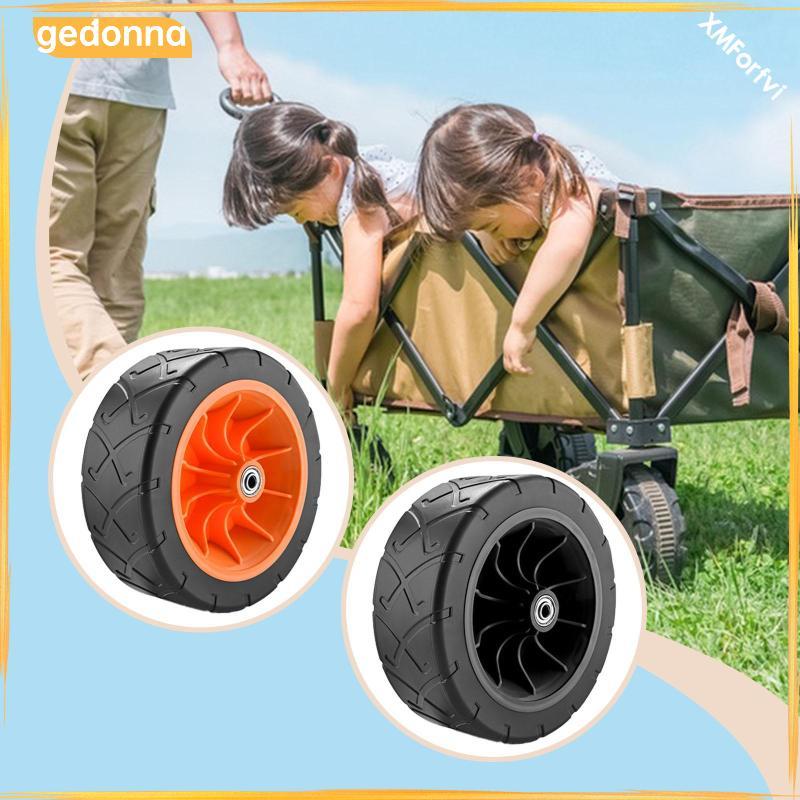 [gedonna] Camping Wagon Wheel Replacement Repair Shopping Cart Wheel for Beach Outdoor