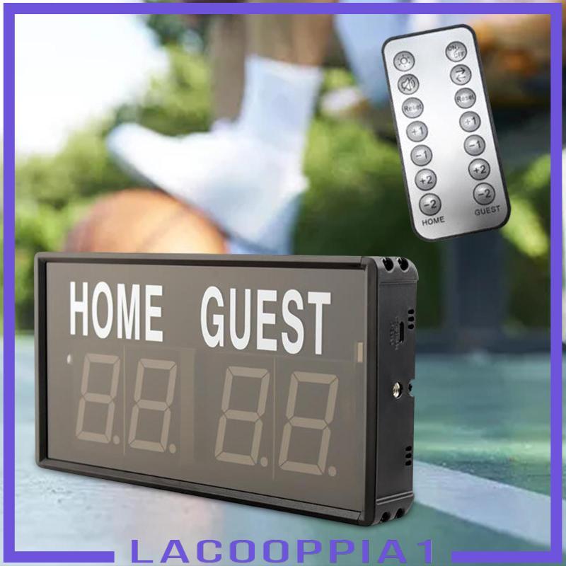 [Lacooppia1] Digital Scoreboard Electronic Scoreboard Score Counter Score LED Score Board สําหรับการ
