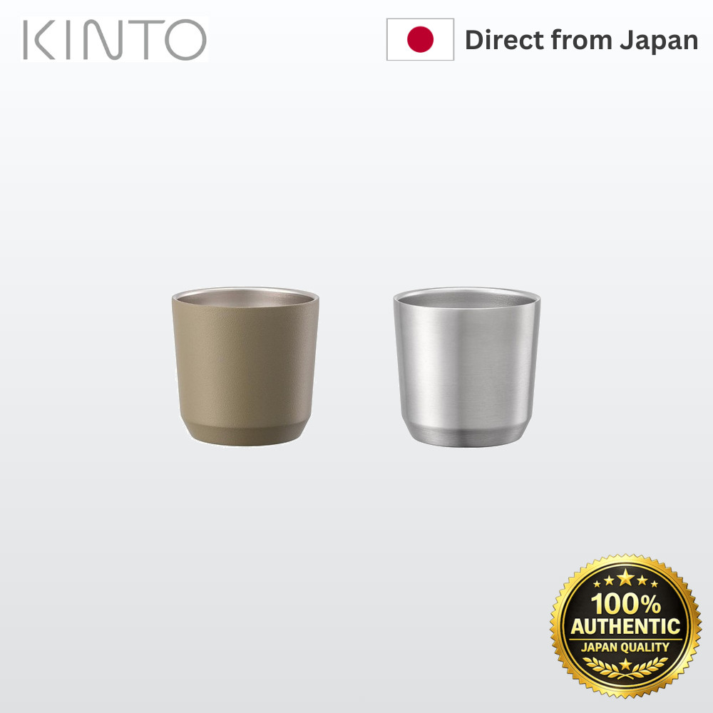 KINTO แก้วน้ำพกพา ฉนวนกันความร้อนและความเย็น 240ml 30434【Direct from Japan】