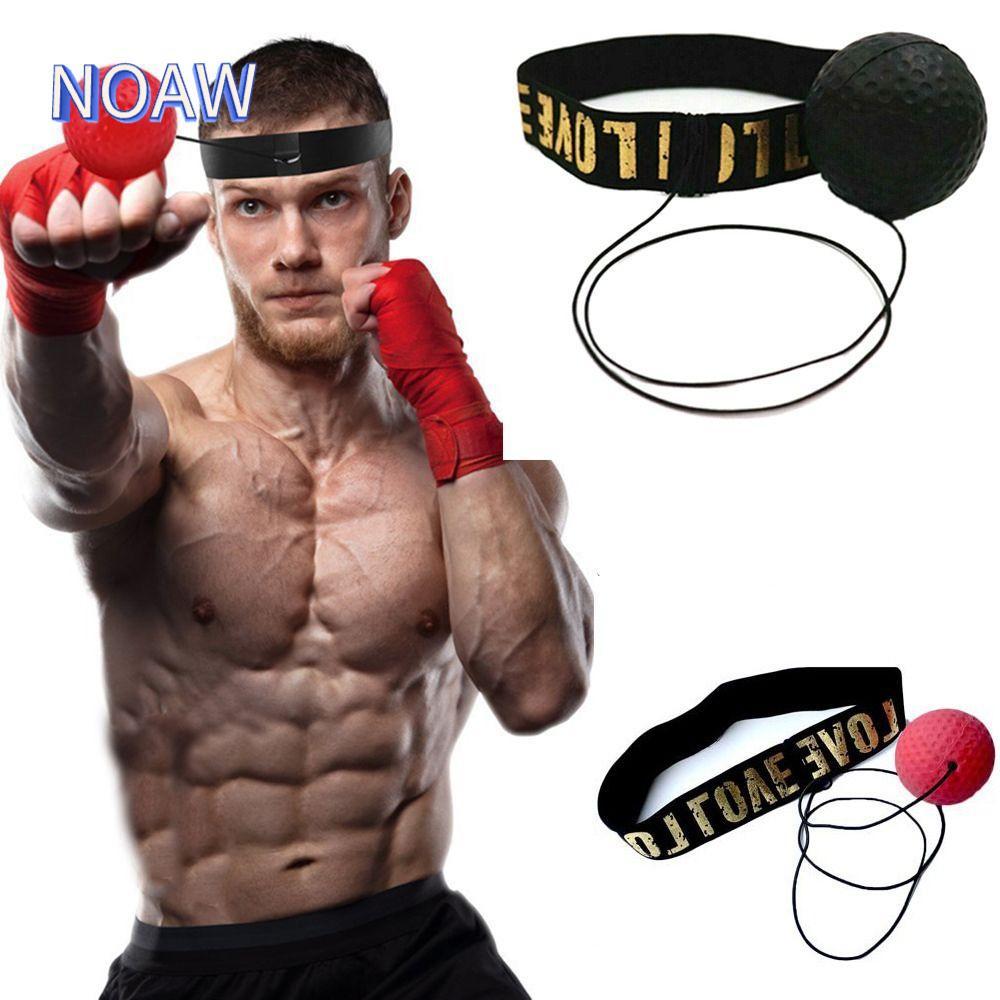 โน้ม‌ Speed Reflex Fight Ball Accessories Reflex Speed Training Head Band Quick Response Fitness Hea