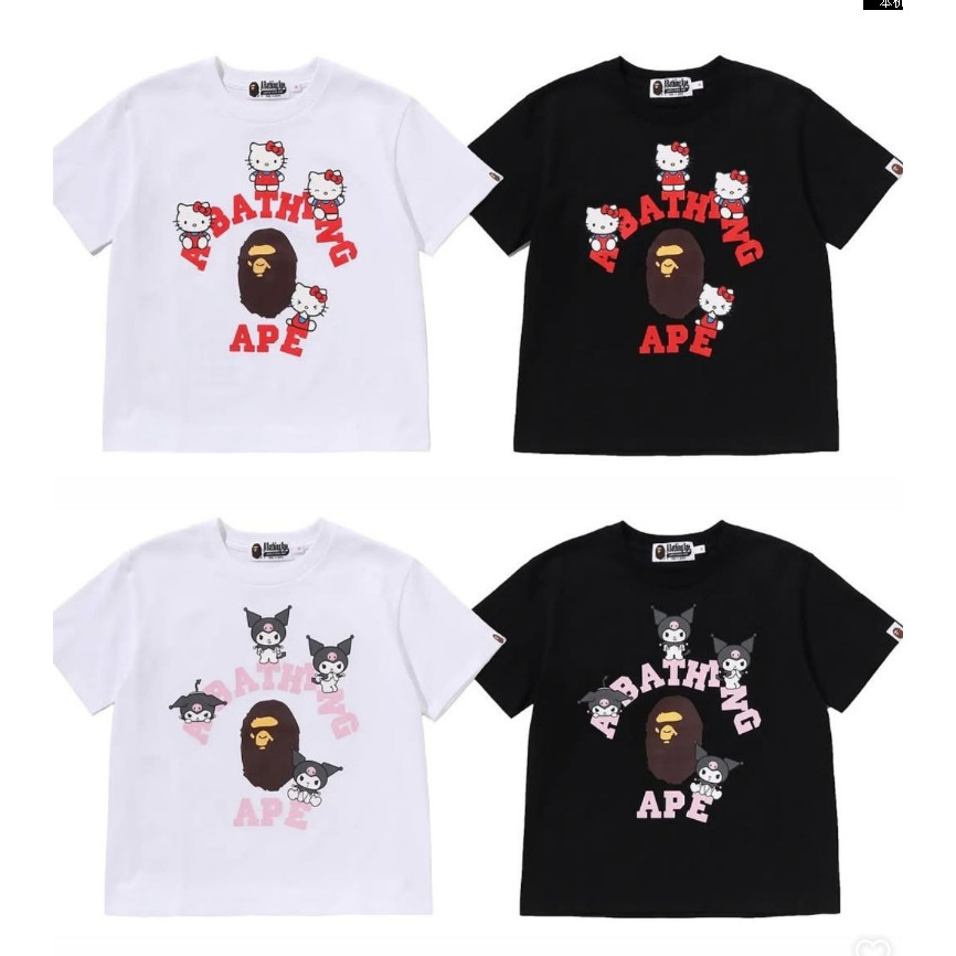 เสื้อยืดพิมพ์ลายตัวการ์ตูน ทำจากผ้าฝ้าย แขนสั้น สำหรับใส่ลำลอง