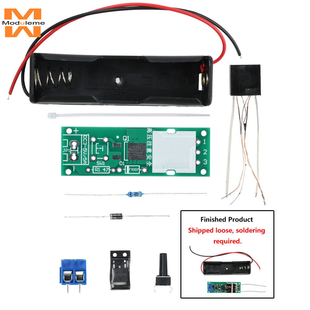 DC3-5V 3A เครื่องกําเนิดไฟฟ้าแรงสูง Arc Igniter โมดูล DIY ชุด
