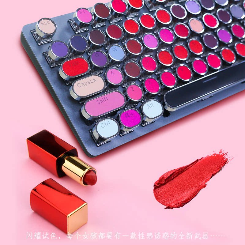 keycap work egg keycaps Logitech K845 Mechanical Keyboard Colourful Fashion Trend Backlit Keycap (ไม