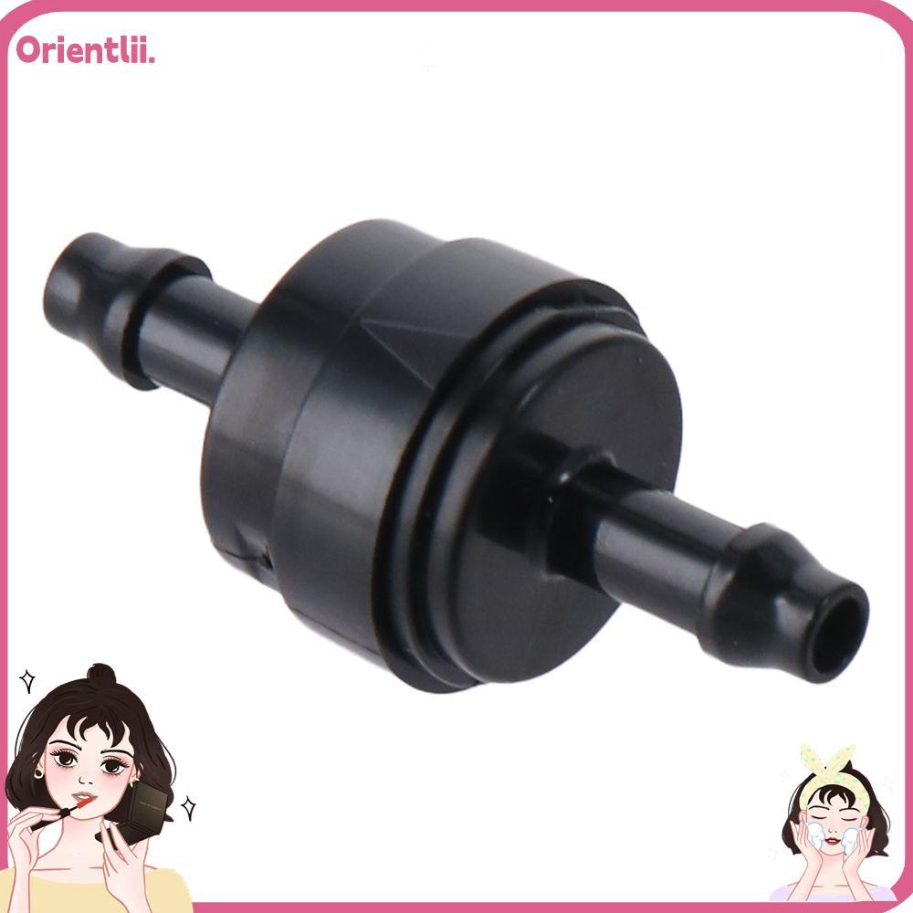 ORIENTTK Check Valve, Black Non Return One-way Check Valve, One-way Valve 1/8" 3/16" 1/4" Nylon One 