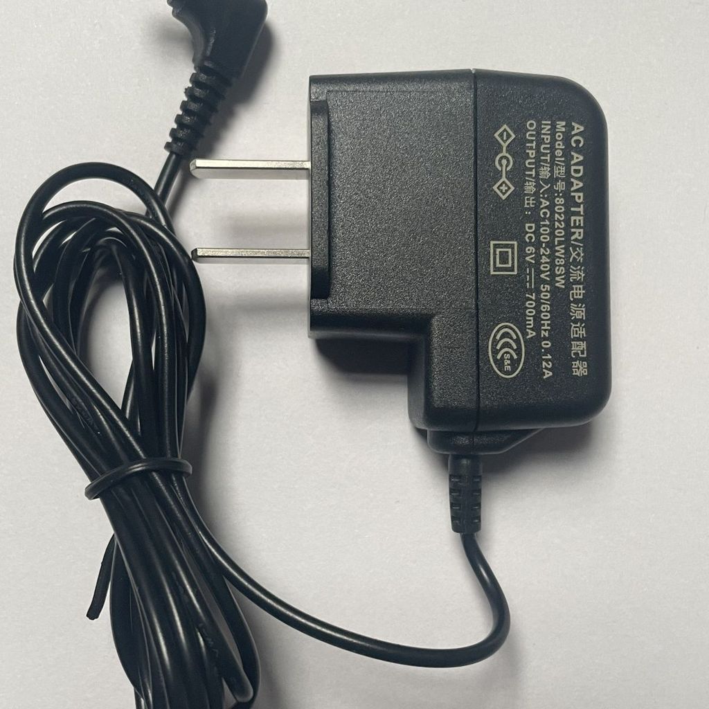 เหมาะสําหรับ Omron เครื่องวัดความดันโลหิตอะแดปเตอร์ HEM-7121j 7124 7211 6V สายชาร์จ20260309