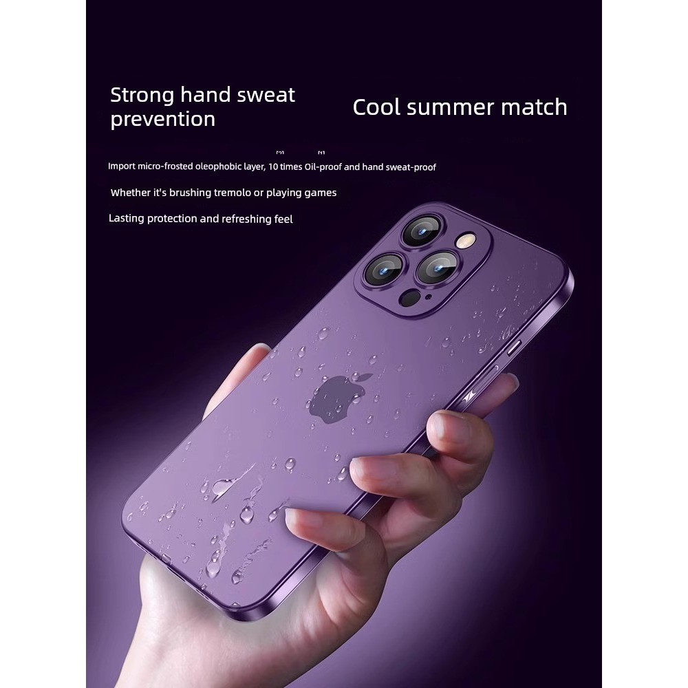เคส 425 425 degree case เคสป้องกัน Frosted Silicone Premium Lens Cooling Apple
