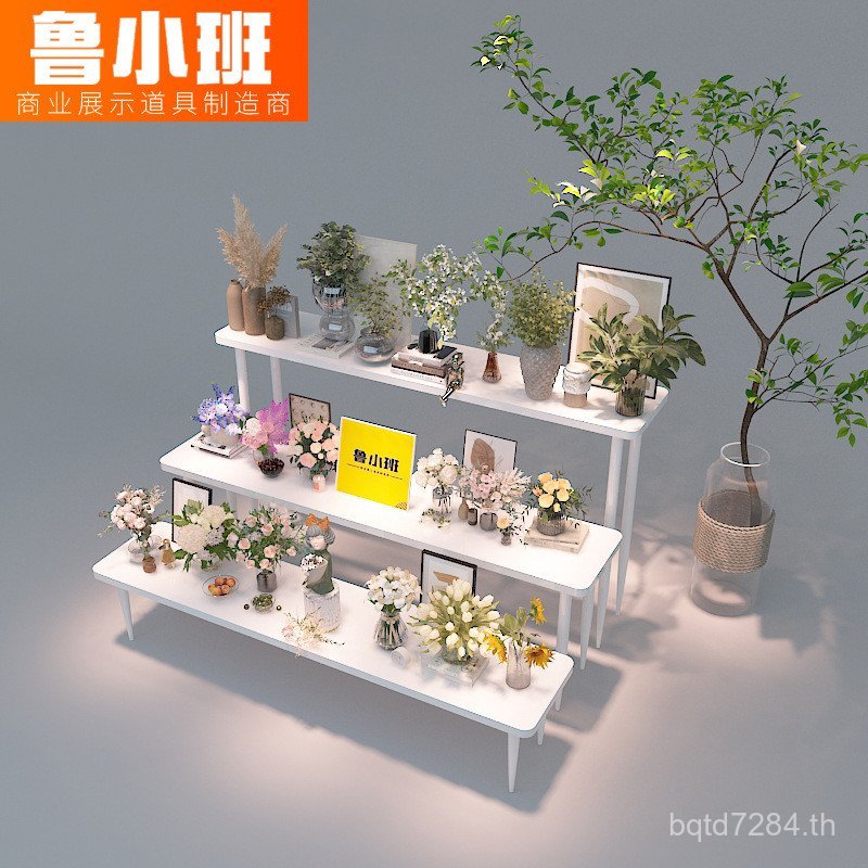 ขาตั้งตําแหน่งขาตั้งจอแสดงผล Nakajima ขาตั้งจอแสดงผลดอกไม้ t & Pendulum Multi-Layer น้ําไหลขาตั้งดอก