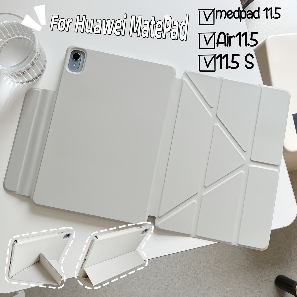 เคสฝาพับแม่เหล็กแกน 3+Y สำหรับ For Huawei MatePad 11.5S 2026 MatePad Air11.5/11.5 Magnetic buckle