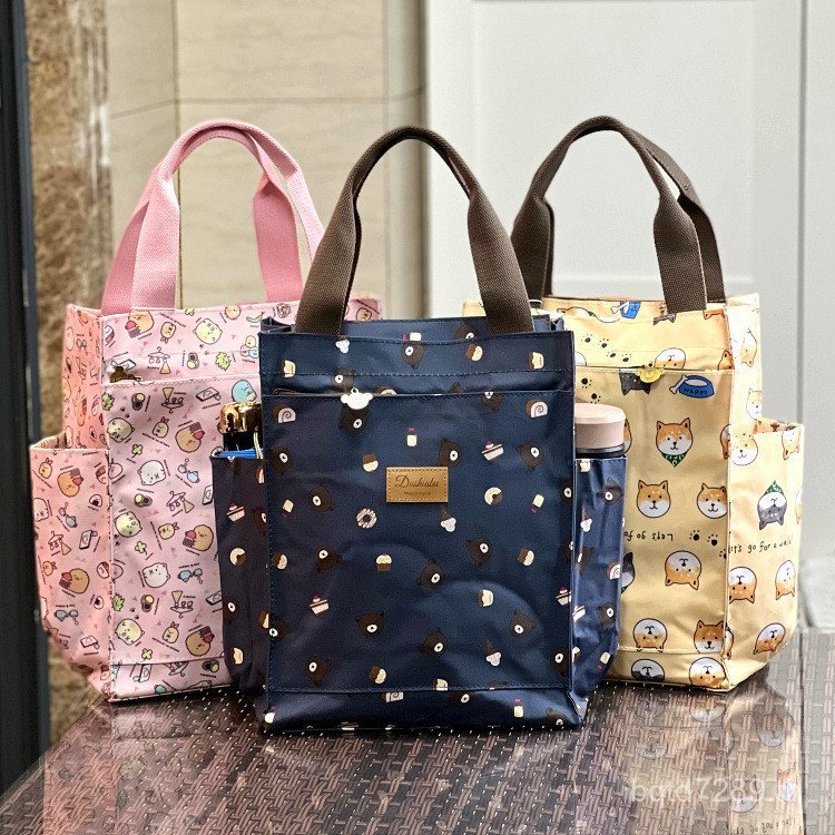 Tuition สไตล์ใหม่เกาหลี Mommy กันน้ํากระเป๋านักเรียนแฟ้มกระเป๋า Tuition เข็มขัดขนาดใหญ่ R1QS