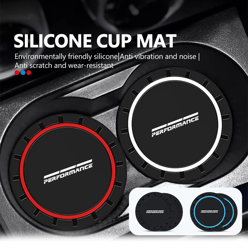 รถ Coaster ถ้วยน้ําสล็อตลื่นสําหรับ BMW 1 3 4 5 6 7 Series M X1 X3 Performance Alpina G20 F20