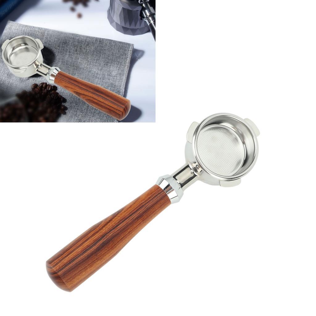 Bestchoices Portafilter Bottomless 3 หู 54 มม.การออกแบบมาตรฐานการสกัดดีทนทานกําจัดง่ายสําหรับ Cafe (