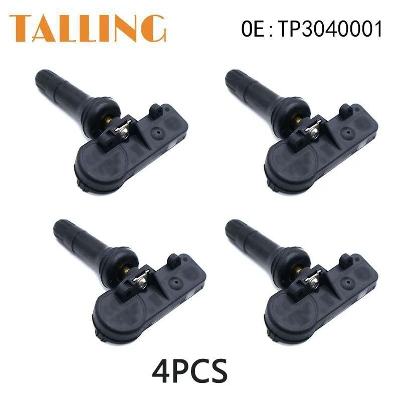 ทีพี3040001 4 ชิ้น TPMS เซ็นเซอร์ความดันยางสําหรับ JAC Refine A60 S3 M4 J4 T6 Opel Vauxhall Antara B