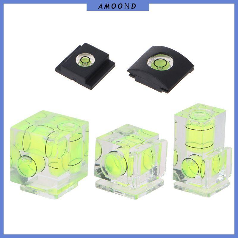 AMOOND Spirit Level 3D Spirit Level สําหรับอุปกรณ์ถ่ายภาพกล้อง DSLR